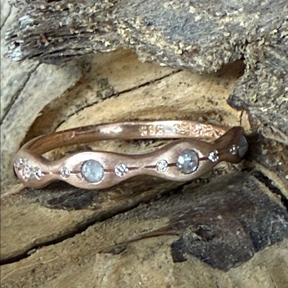 Sundance Jewelry - Siricam “Diamond Carousel Ring” in rose gold. New with tags from Sundance.